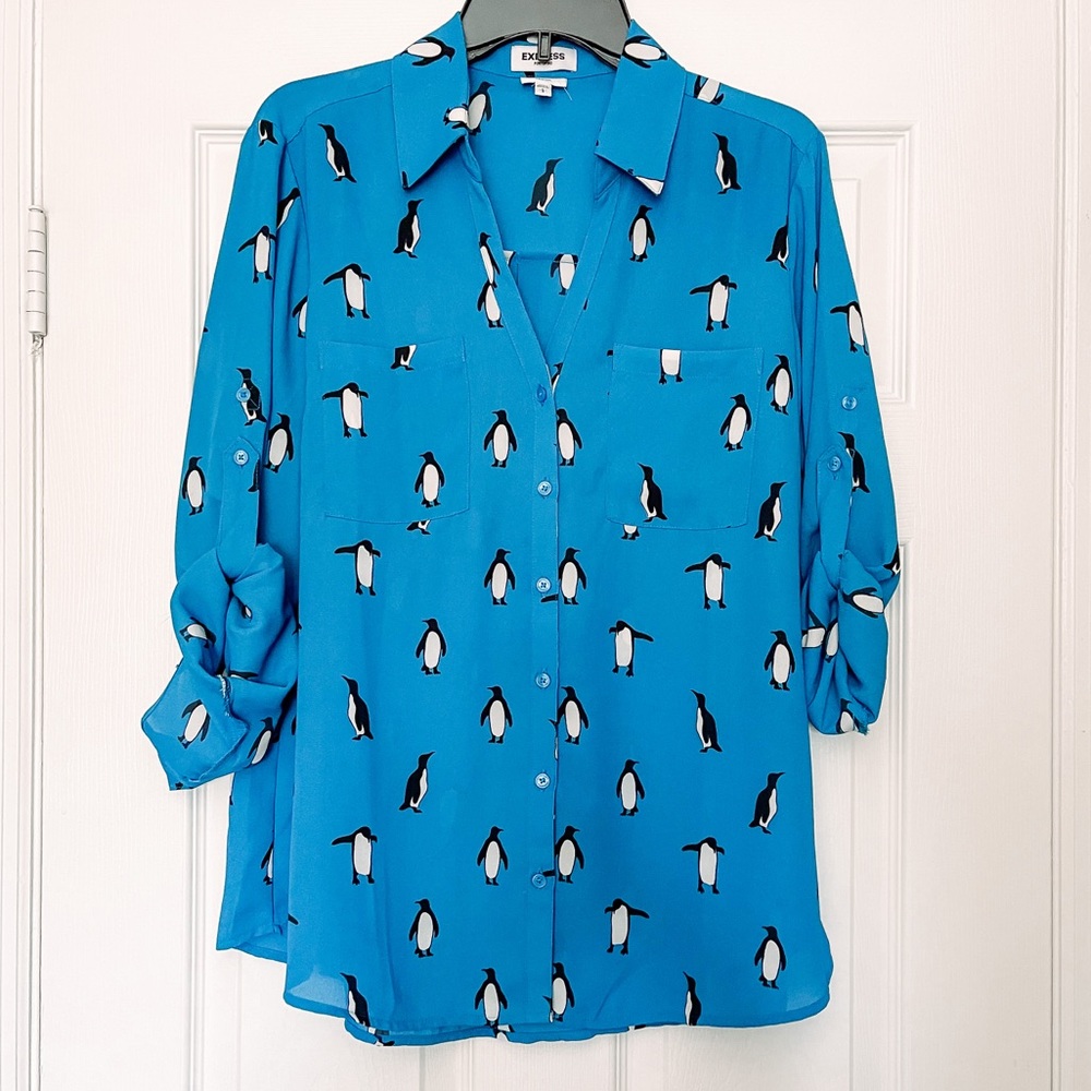 NWOT Express Portofino Shirt